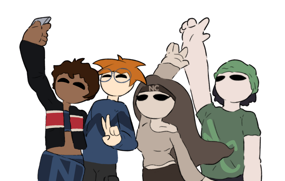 Neue Club Main Website “Neue Club youth culture community and magazine, covering art, pop culture, video games, psychology, and entertainment for young people.” “Neue Club logo and branding, creative collective focused on youth culture and community projects.” “Neue Club magaz